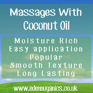 Massaging with Coconut Oil