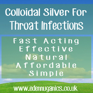 Colloidal Silver for Throat Infections