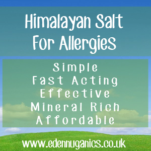 Himalayan Salt for Allergies