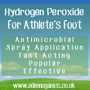 Hydroden Peroxide for Athlete's Foot