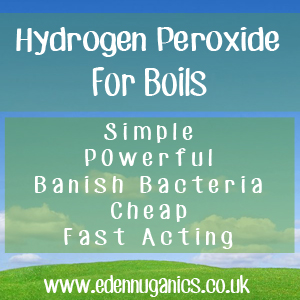 Hydroden Peroxide for Boils