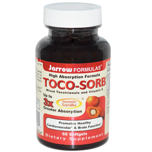 Jarrow Formulas Toco-Sorb Vitamin E 60 Softgels