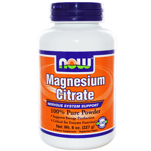 Now Foods Magnesium Citrate Powder 227g