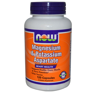 Now Foods Magnesium Potassium Aspartate 120 Capsules