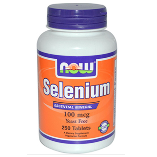 Now Foods Selenium 250 100mcg Tablets