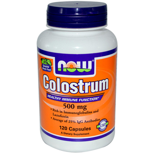 Now Foods Colostrum 500mg 120 Capsules