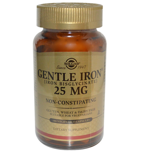 Solgar Gentle Iron 180 25mg Vcaps