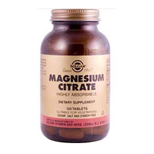 Solgar Magnesium Citrate 120 Tablets