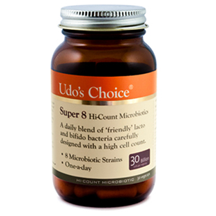 Udos Choice Super 8 Microbiotic 30 Capsules